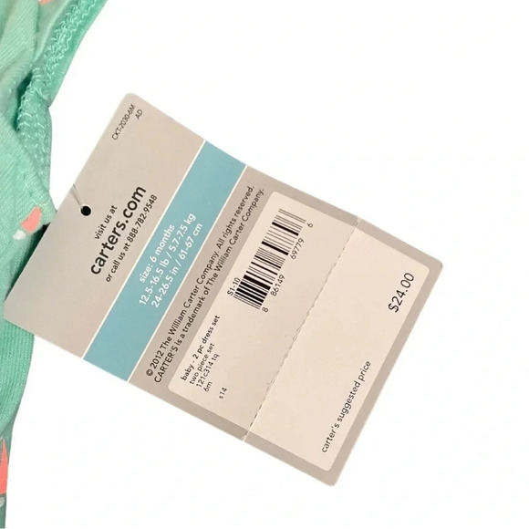 See of 3 Baby Girl Outfits 6M - 12M  - Carter’s & Old Navy - Nee & Like New - Picture 2 of 14